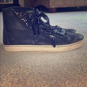 UGG Black High Top Sneakers